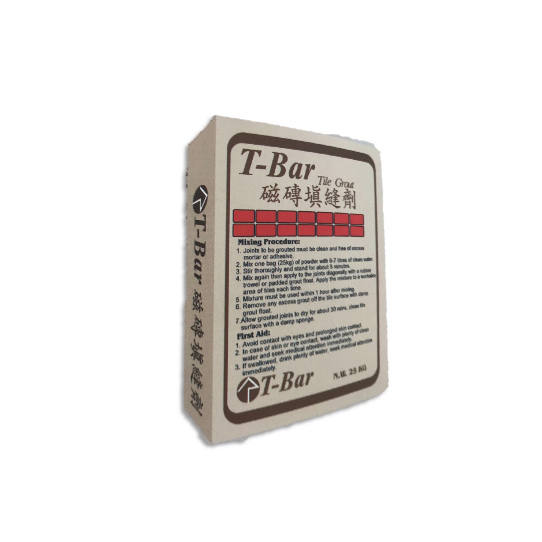 T-Bar 磁磚填縫劑